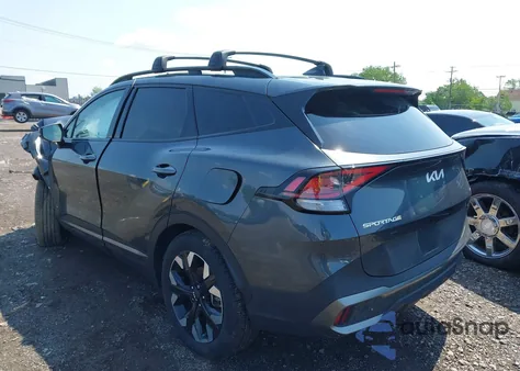 2024 Kia Sportage X-Line из США, поврежденный, VIN 5XYK6CDF8RG150744